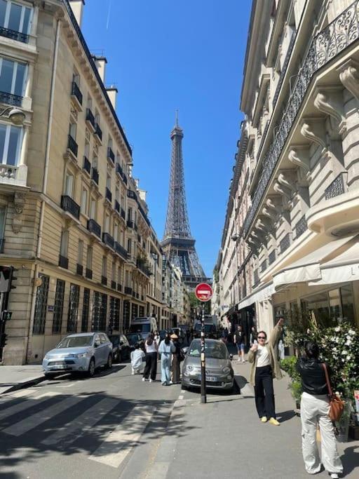 Gustave - Charming Eiffel Tower Appartement - Paryż Zewnętrze zdjęcie